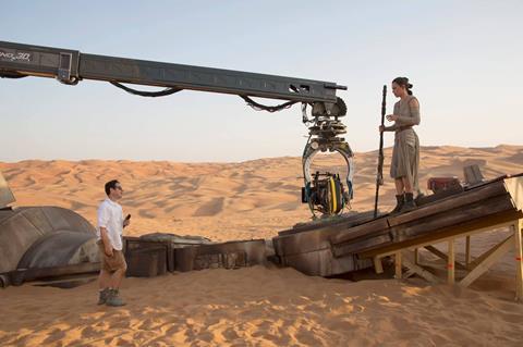Star Wars The Force Awakens behind the scenes