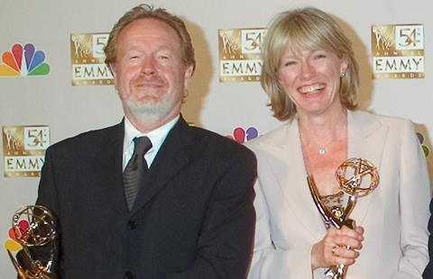 Ridley Scott and Julie Payne