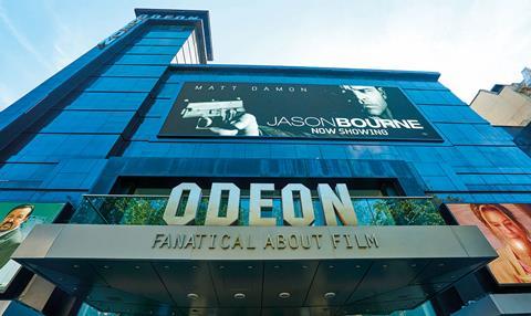 Odeon ticket prices