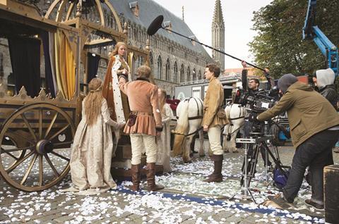 The White Queen behind the scenes