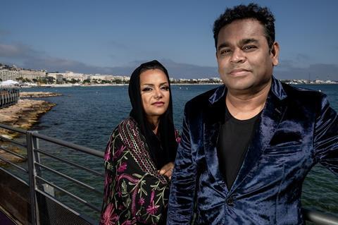 Nayla Al Khaja and A.R. Rahman Cannes 3 2022