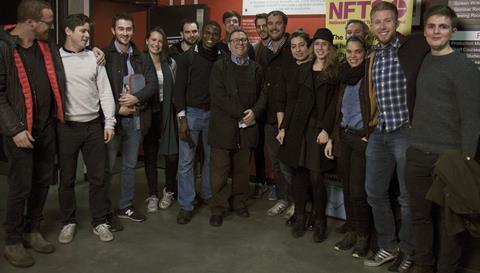 Edu Grau with NFTS students