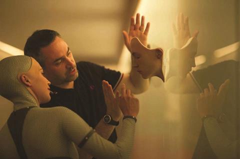 Ex Machina_Alicia Vikander and Alex Garland