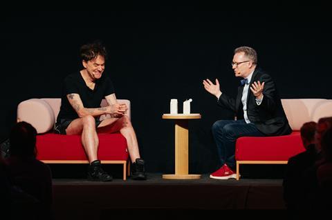 Mark Cousins, Thom Powers at the CPH:DOX event
