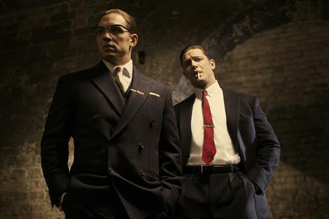 Tom Hardy in the first image from Legend