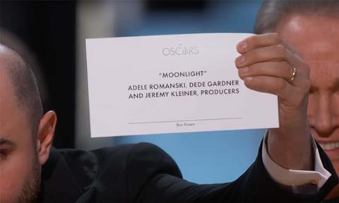 Oscars gaffe