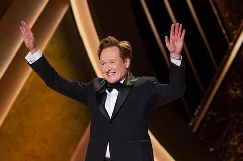 Conan O'Brien at the Oscars 2025