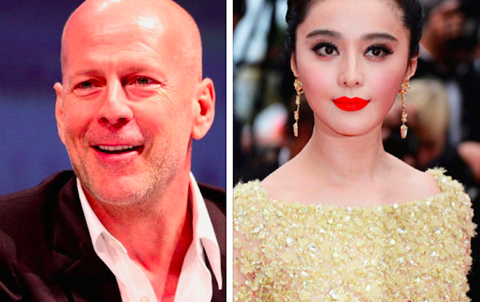 Bruce Willis and Bingbing Fan