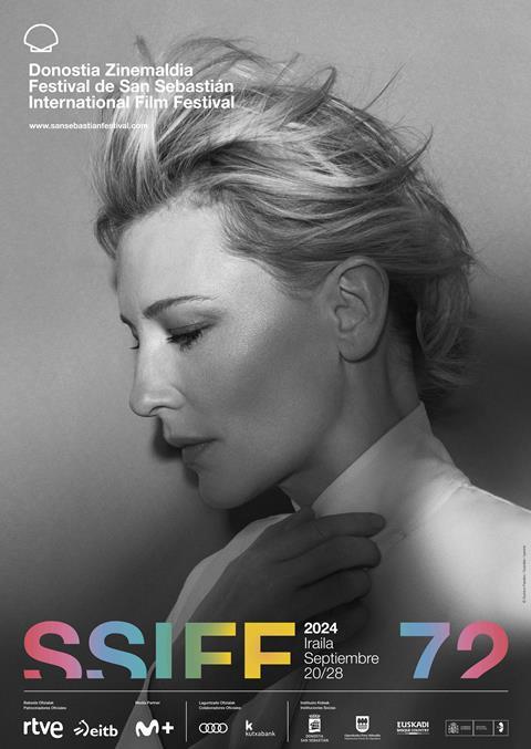 San Sebastian poster / Cate Blanchett