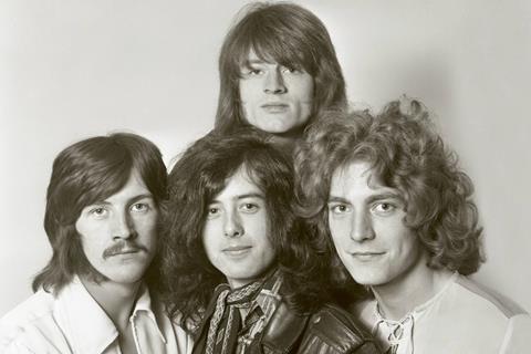 Led Zeppelin by Dick Barnatt Redferns London December 1968 Getty Images