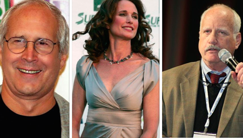 Chevy Chase, Andie MacDowell, Richard Dreyfuss