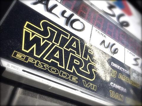 Star Wars: Episode VII clapperboard