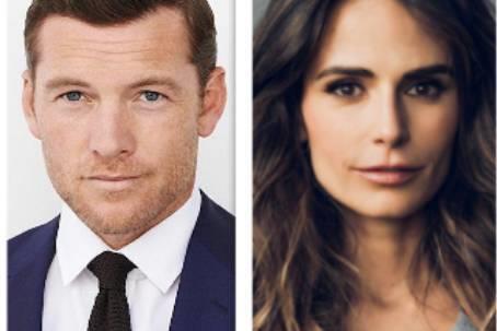 Sam Worthington and Jordana Brewster 