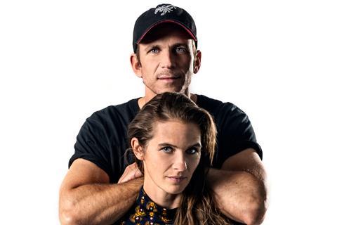 Gustaf Skarsgard and Lisa Carlehed