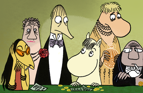 Moomins on the Riviera