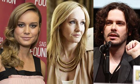 Brie Larson JK Rowling Edgar Wright