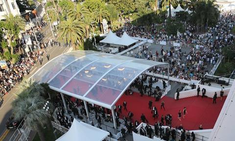Cannes red carpet