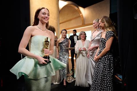 Emma Stone at the Oscars