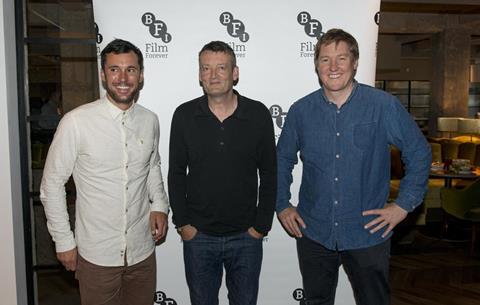 Lee Groombridge (The Goob producer), Guy Myhill (The Goob, director) and Mike Elliott (The Goob)