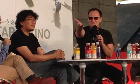 Bong Joon Ho and Quentin Tarantino