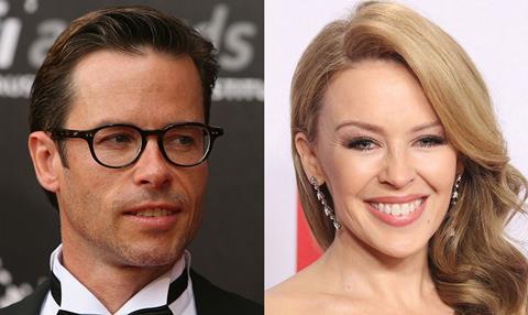 Guy Pearce and Kylie Minogue