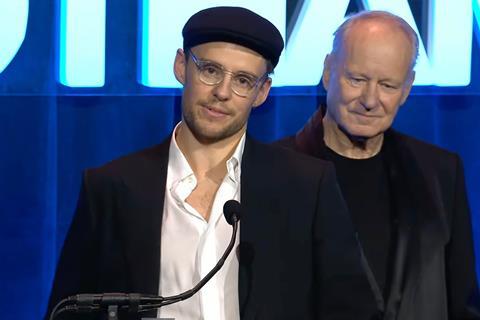 Harry Lighton at 2025 Gothams