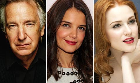 Alan Rickman Katie Holmes Rachel Evan Wood