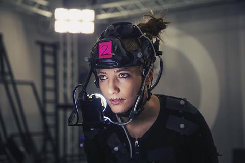 Motion capture actress