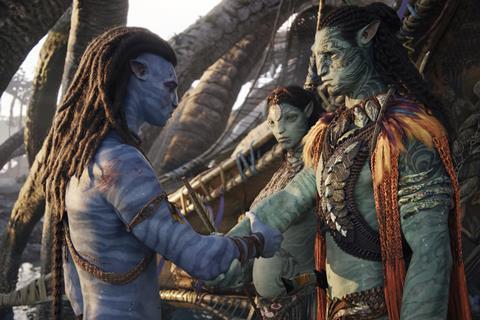“Avatar: The Way Of Water” climbs to number five on the global box office list