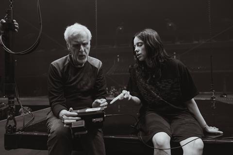 James Cameron and Billie Eilish