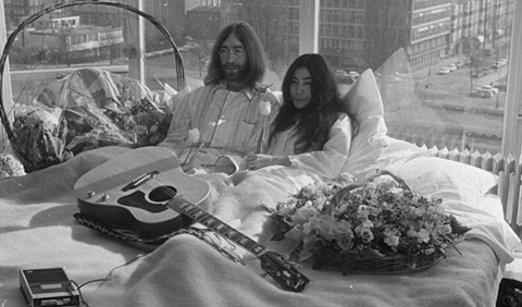 John Lennon and Yoko Ono