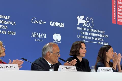 Alberto Barbera, Maggie Gyllenhaal, Carollna Cavalli