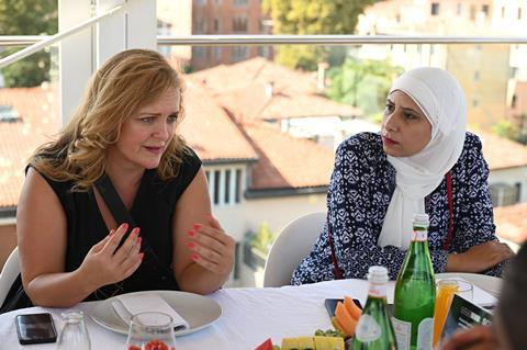 Viktoria Sovak, National Film Insitute of Hungary; Mona Sheded, Screen International