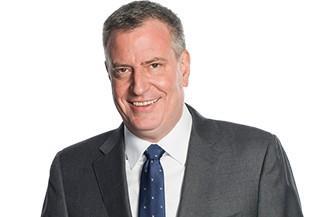 NYC Mayor Bill de Blasio