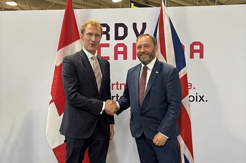 Creative Industries Minister Ian Murray and his Canadian counterpart Marc Miller 2 copy