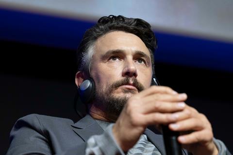 James Franco at the 'Hey Joe' press conference in Rome