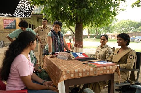 SANTOSH_BTS Still_Number 2752_Sandhya Suri and Girl Complainant Courtesy of Metrograph Pictures