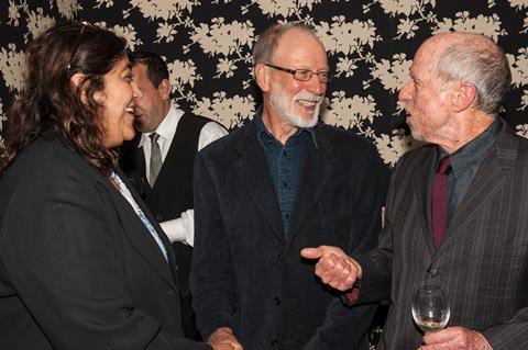 Gurinder Chadha, Chris Menges, Sandy Lieberson.