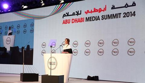 Queen Rania Abu Dhabi Media Summit