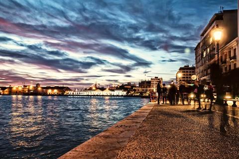 Thes View of TIFF's port venues, Thessaloniki