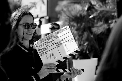 Johanna Nahon during filming of 'The Girls We Want'