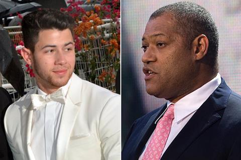 Nick Jonas Laurence Fishburne c Georges Biard Chad J. McNeeley