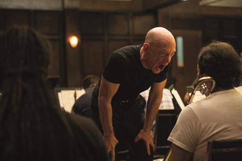 Why does J.K. Simmons in Whiplash tells his students as his former