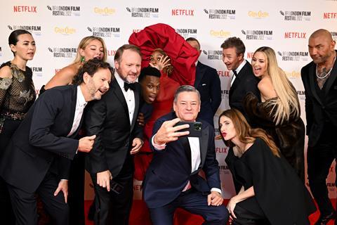 Ted Sarandos’ Netflix streaming strategy: ‘Driving people to a theater is not our business.