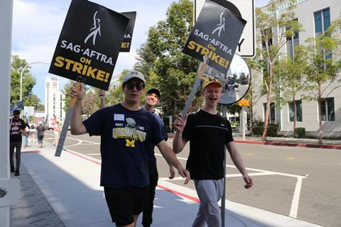SAG-AFTRA on strike