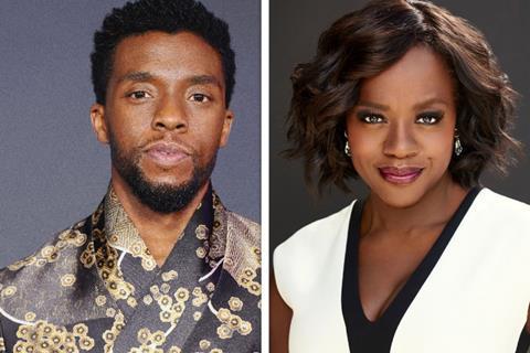 Chadwick Boseman and Viola Davis