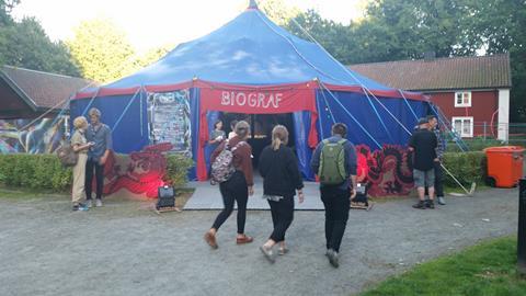 Way Out West film tent