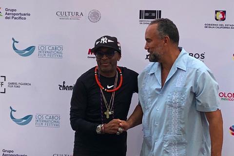 Spike Lee and Roger Guenveur Smith