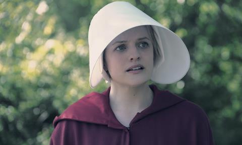 Elizabeth Moss in The Handmaid's Tale