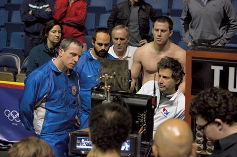 On set of Foxcatcher